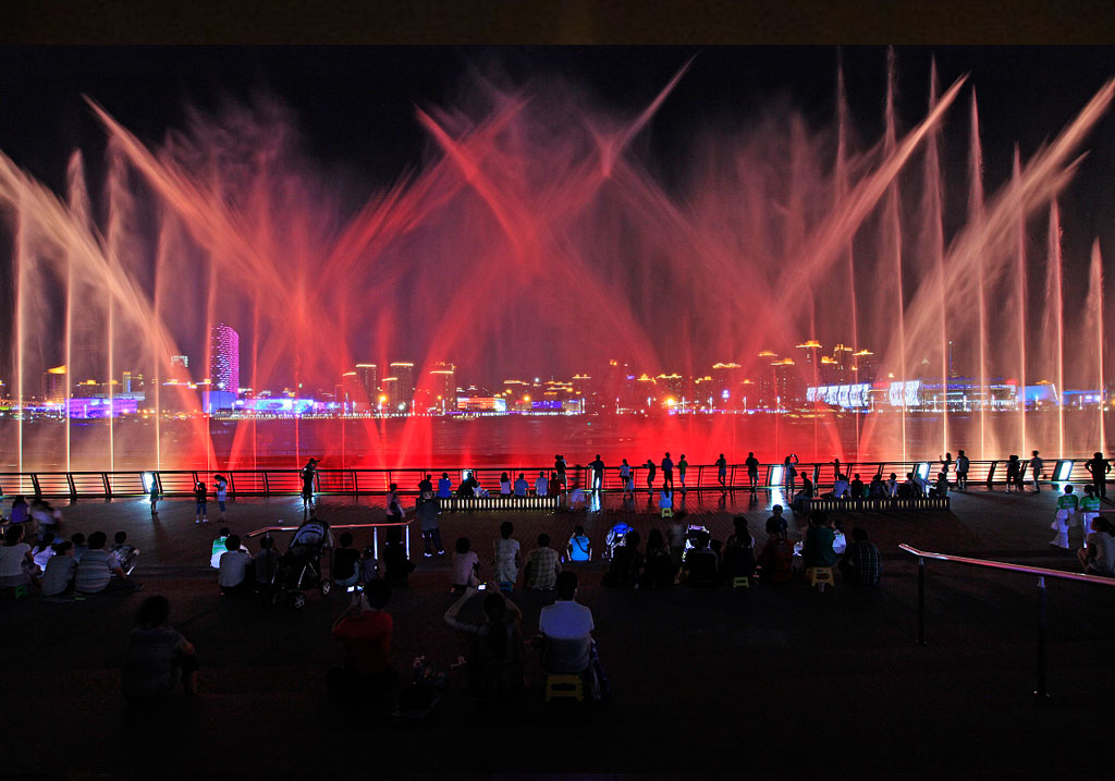 锦州世博园大型彩色音乐喷泉